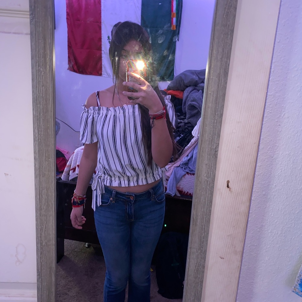 off the shoulder top